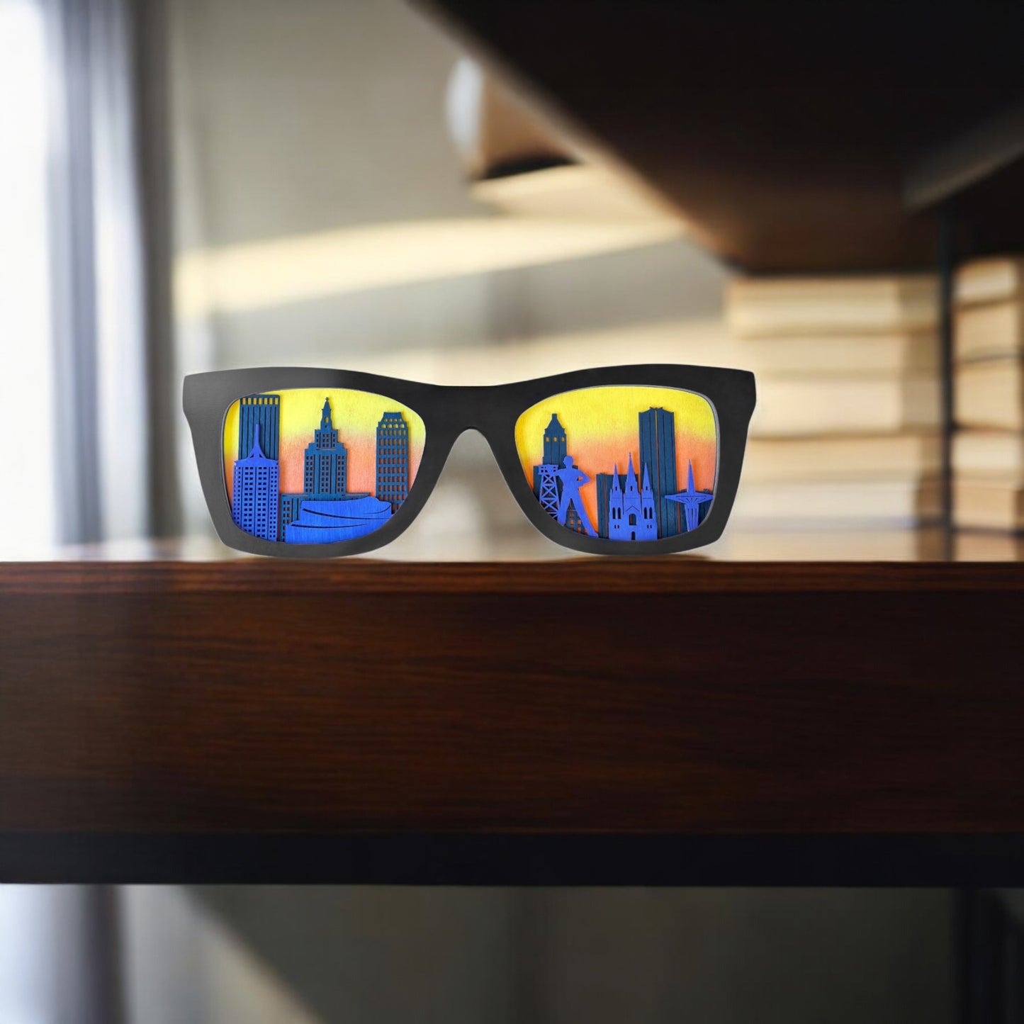 Tulsa Skyline Glasses