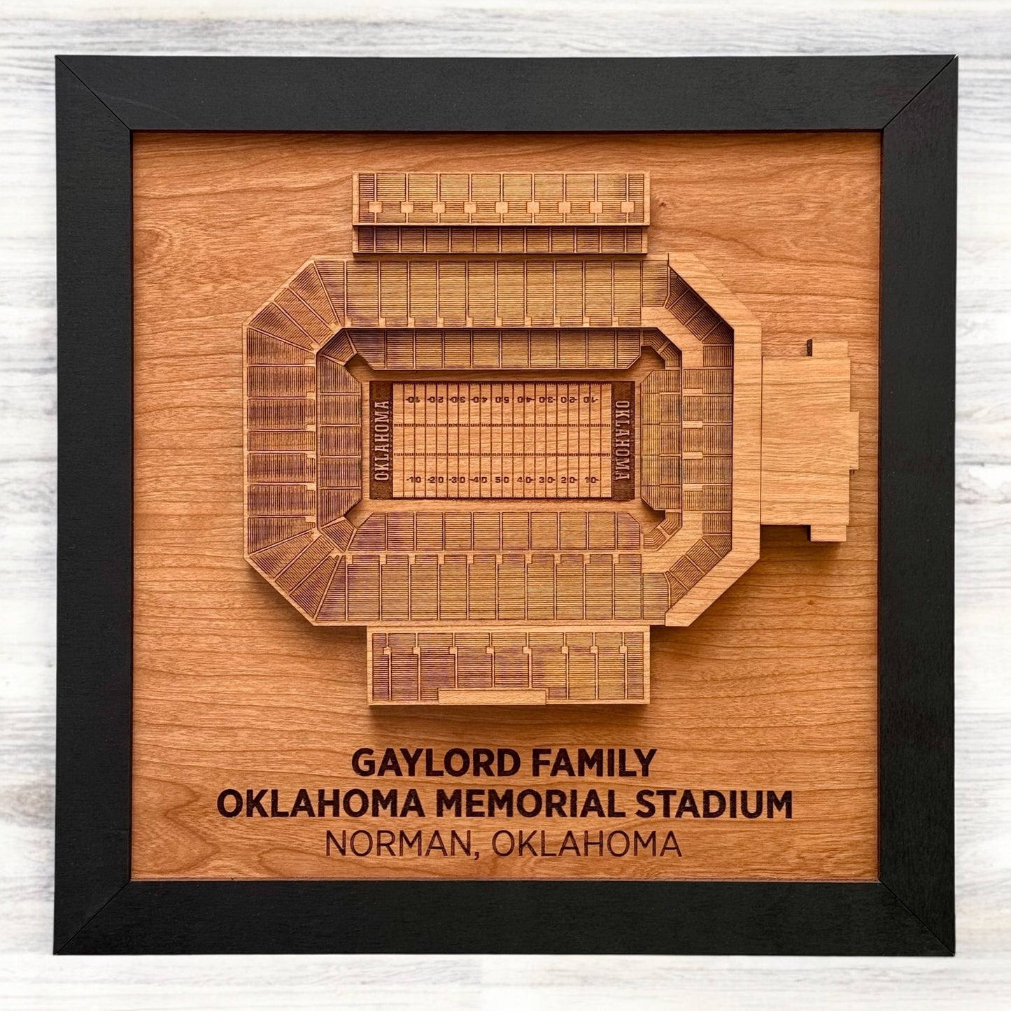 Gaylord Family - Oklahoma Memorial Stadium Art
