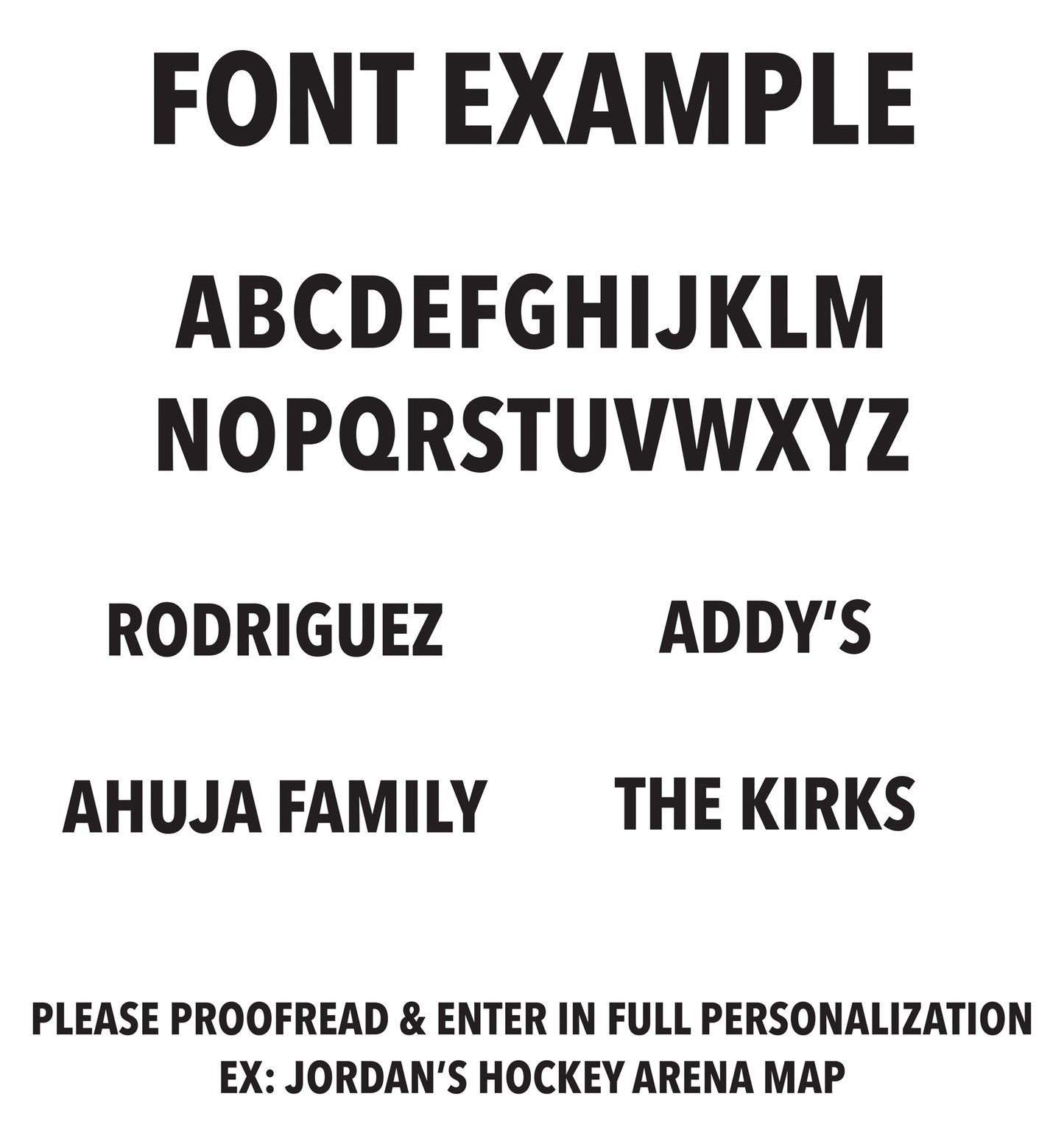 Hockey Arena Travel Map