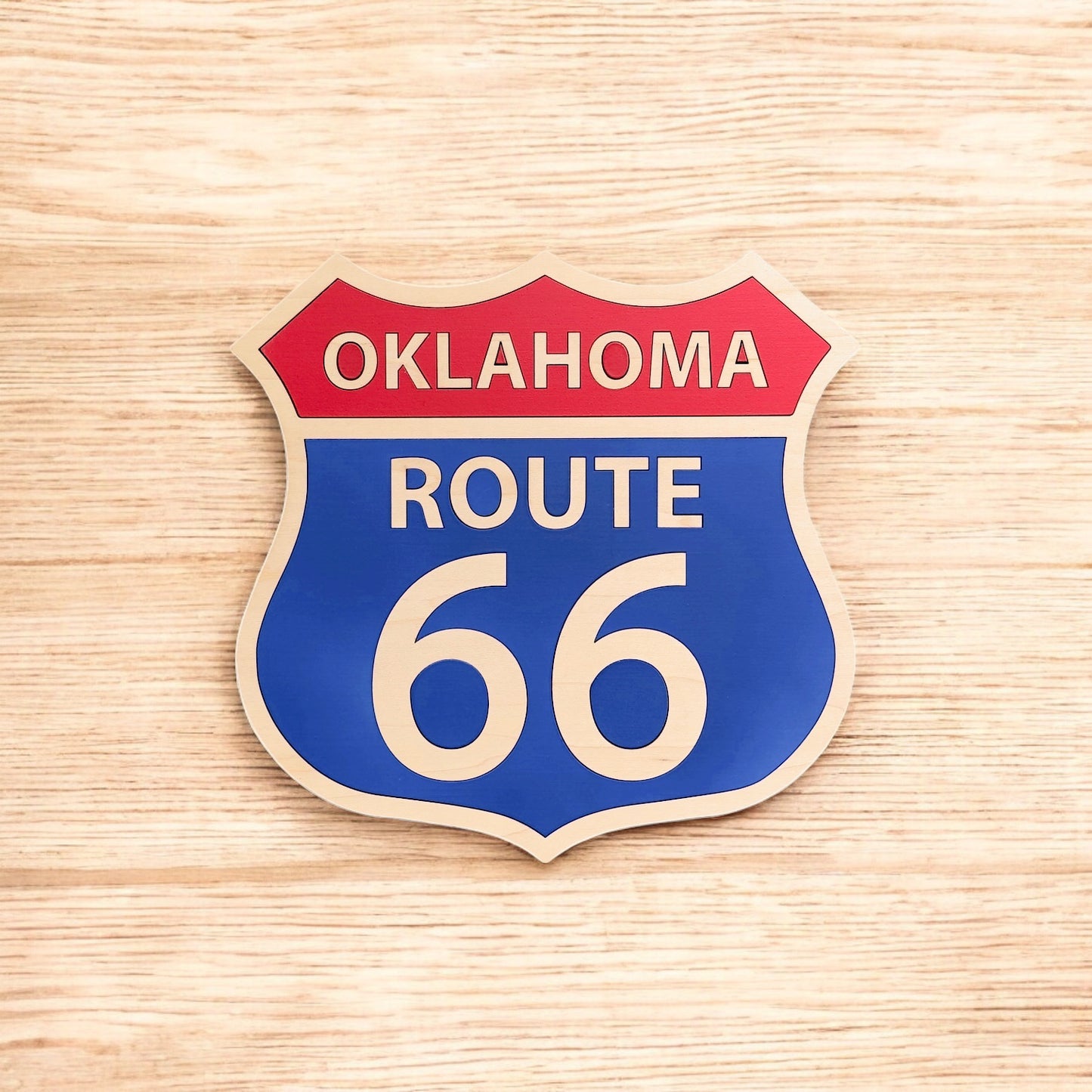 Route 66 Badge Sign