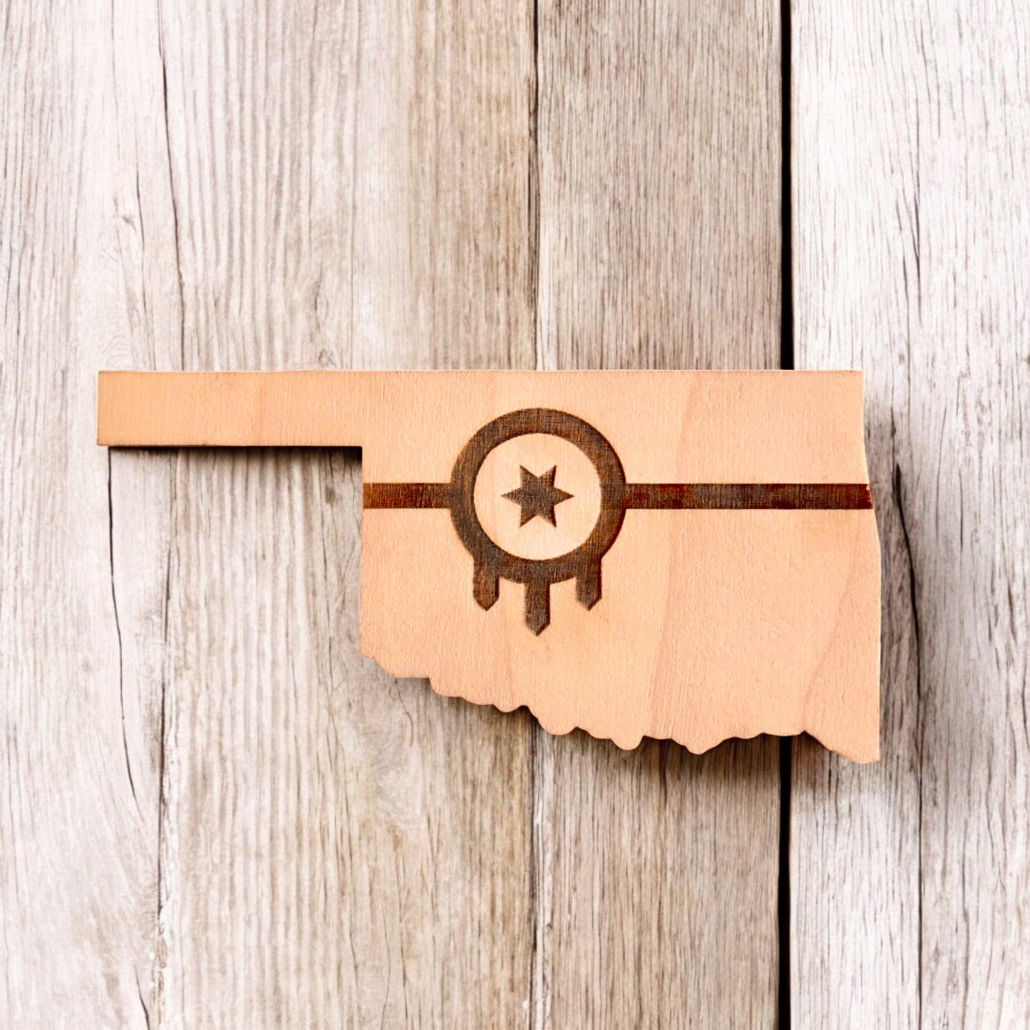 Tulsa Flag Oklahoma Magnet