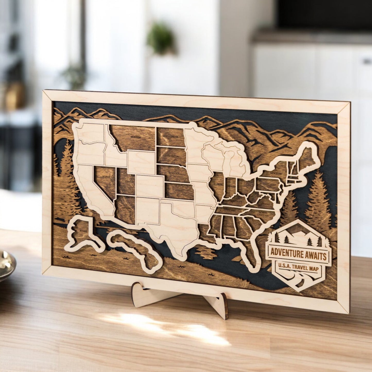 USA State Travel Map