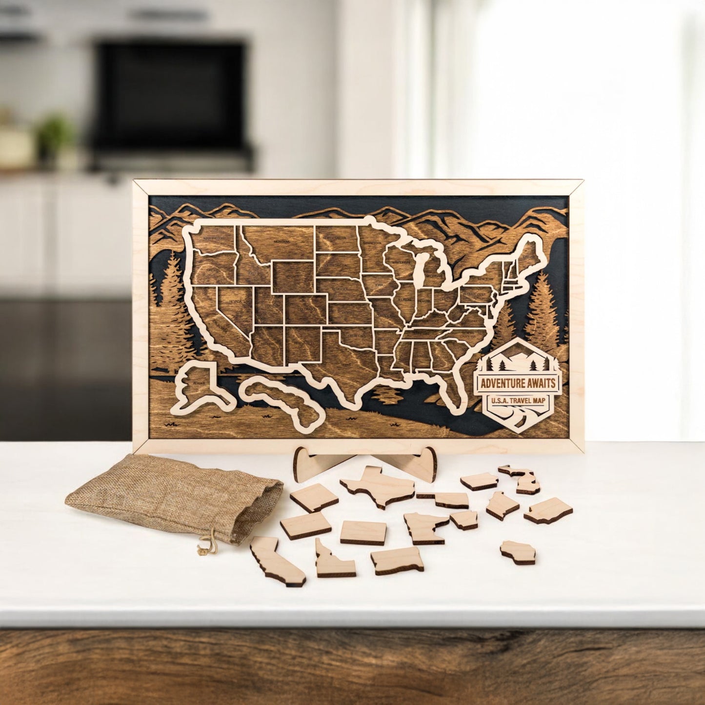 USA State Travel Map