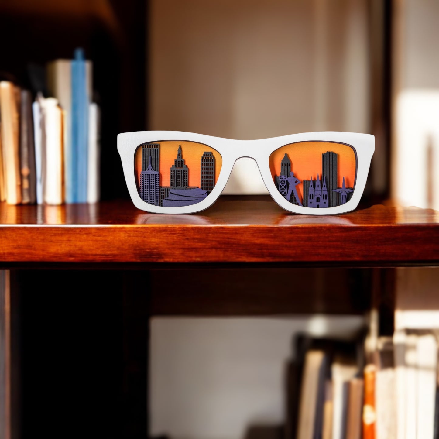 Tulsa Skyline Glasses