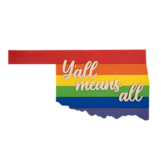 Oklahoma Rainbow Sign