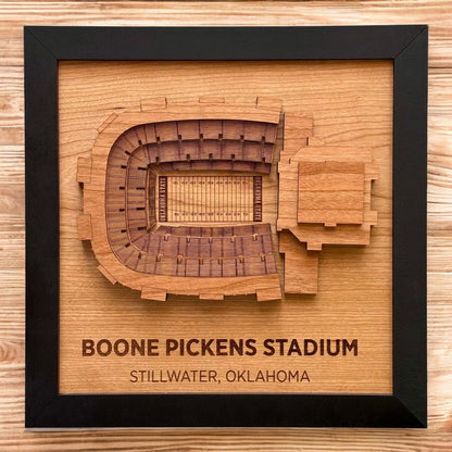 Boone Pickens Stadium Art