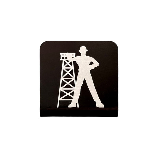Tulsa Golden Driller Hat Clip