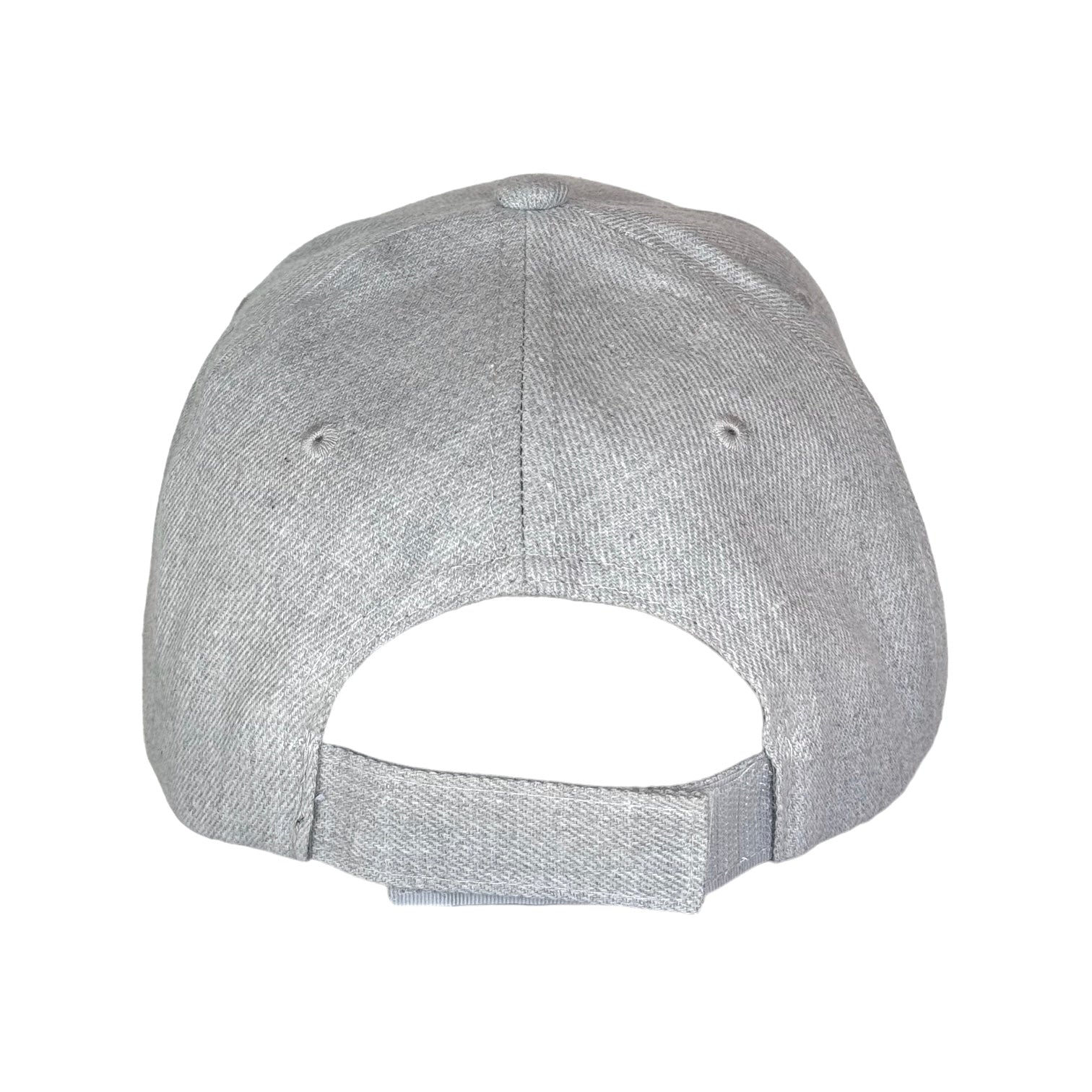 Gray velcro hat