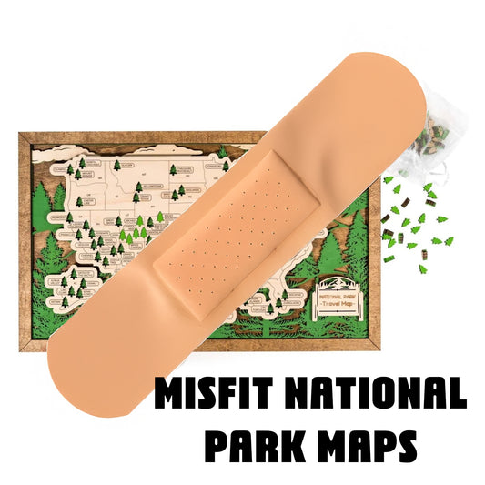 MISFIT National Park Travel Map