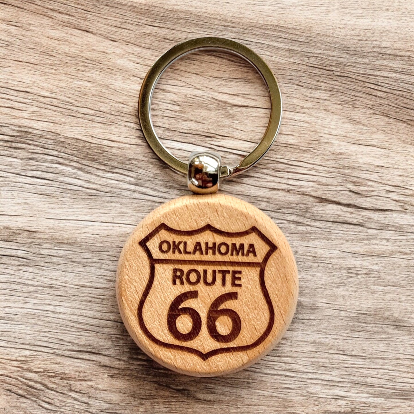 Route 66 Keychain