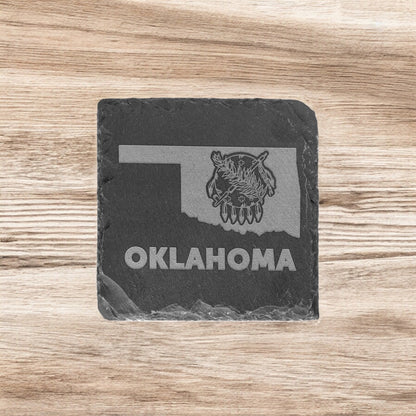 Oklahoma Symbol Coaster