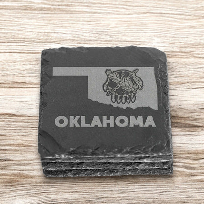 Oklahoma Symbol Coaster