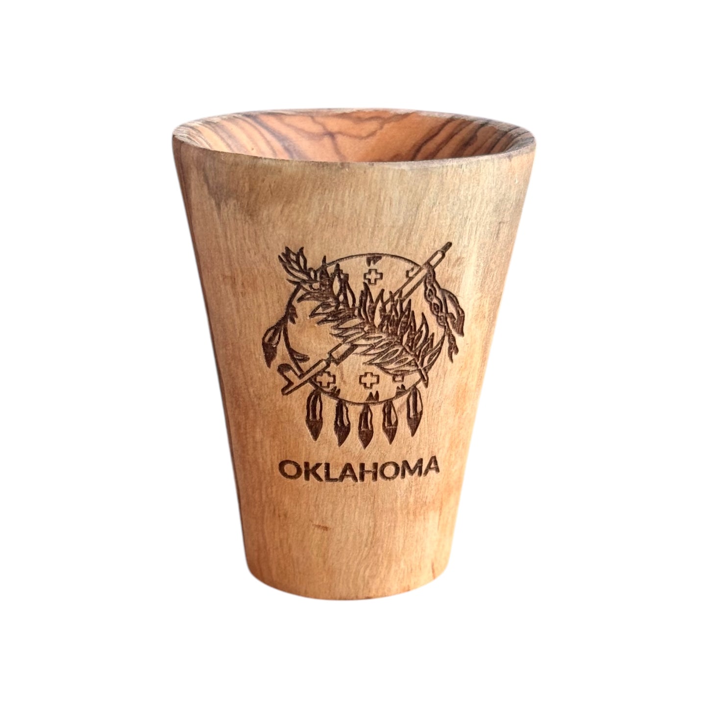Oklahoma Symbol Shot Glass