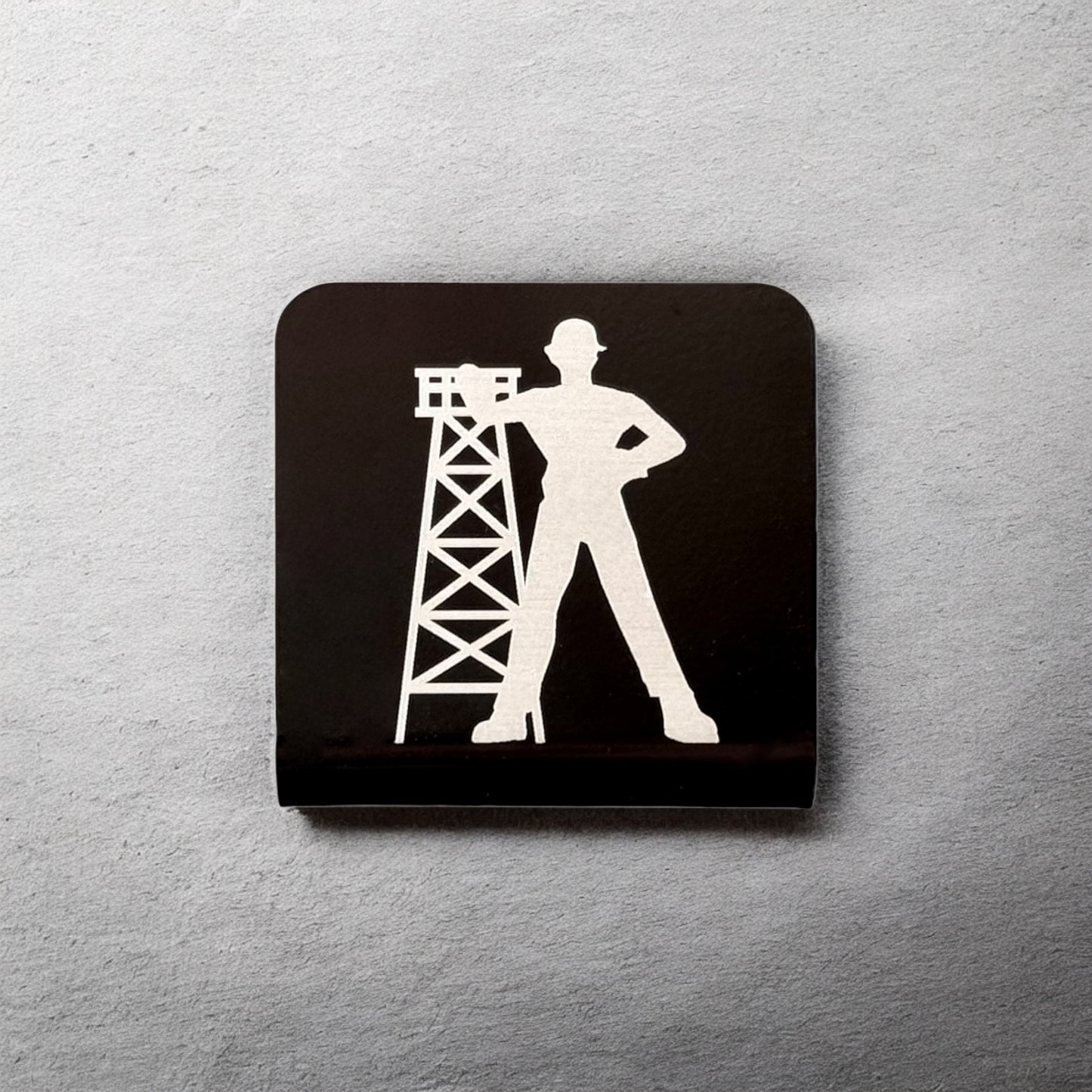 Tulsa Golden Driller Hat Clip