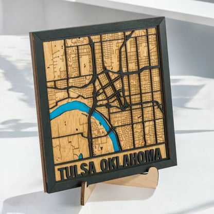Downtown Tulsa Map