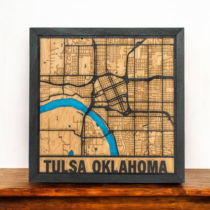 Downtown Tulsa Map