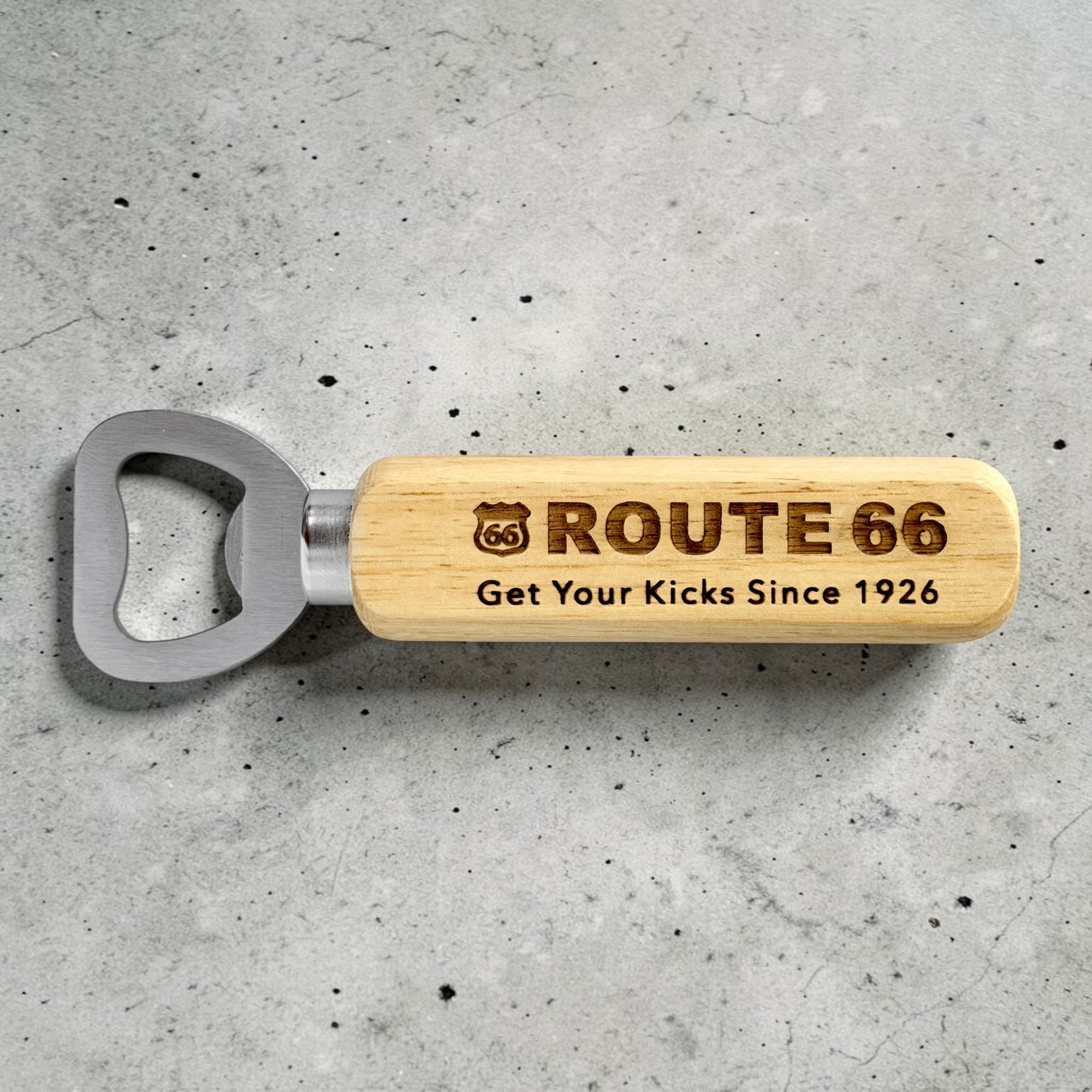 The Curious Bison Route 66 Bottle Opener - Thumbnail 2